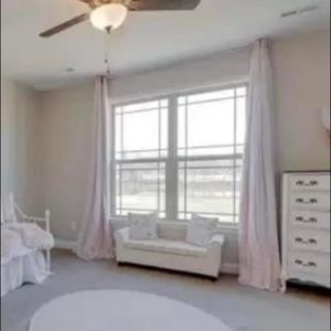 EUC Blush Pink blackout curtains